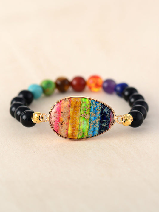 Geometrical Shape Beaded Bracelet - Treasured Gift's & More