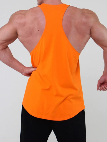 Men's Plus Size Round Neck Racerback Tank - Treasured Gift's & More