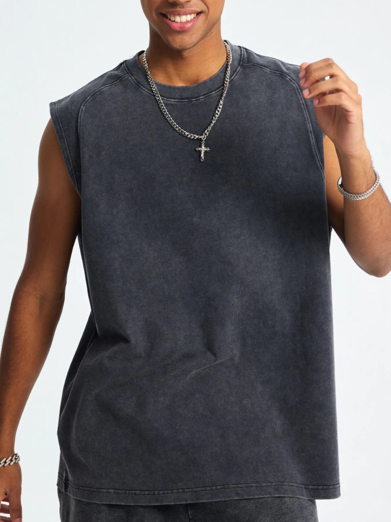 Men's Round Neck Tank - Treasured Gift's & More