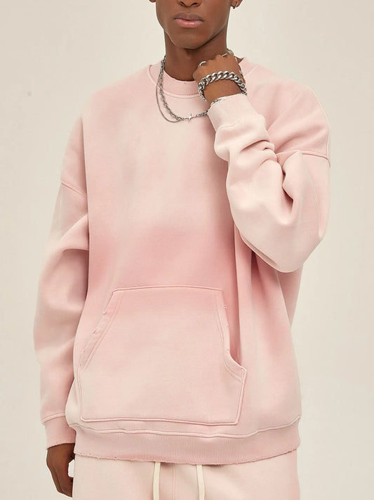 Men's Gradient Dropped Shoulder Sweatshirt - Treasured Gift's & More