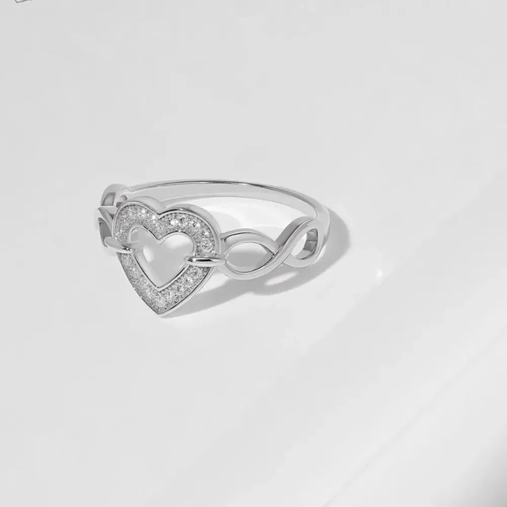 925 Sterling Silver Heart Ring - Treasured Gift's & More